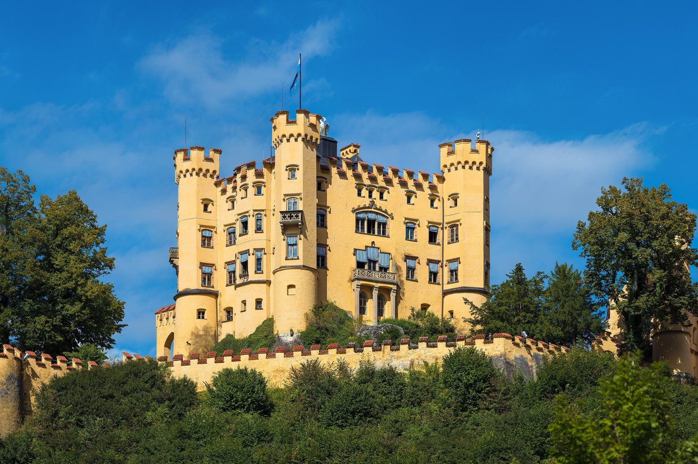 Towers of Hohenschwangau Castle