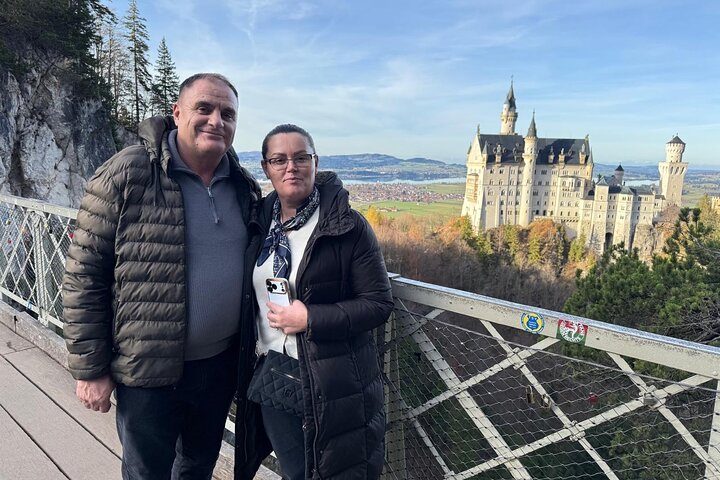 View from the Marienbridge at Neuschwanstein Castle